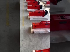 Carregador de retroescavadeira Excavadora Quebradores de rocha para escavadoras JCB 3CX 3DX Montado Alta estabilidade